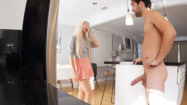 Logan Wants To Fuck A Hot Grandmother After Watching His Came Show - Elsa Jean