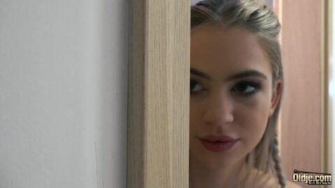 Old Man Fucks Incredibly Beautiful Young Cat