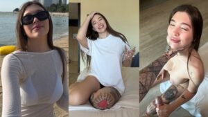 Pov stranger on a public beach is difficult to invite her hotel / ride my cock