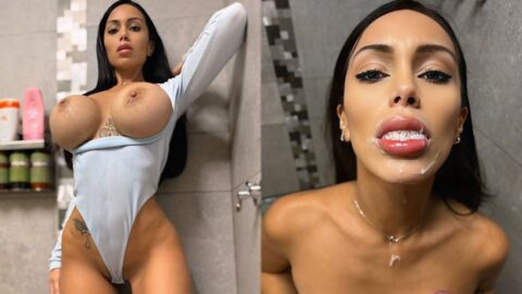 The Hot Bridged Sister Annoys The Foot Brother With Her Perfect Big Boobs - Lana Mayers