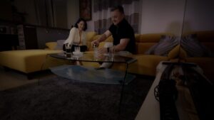 Hot romantic sex with a new neighbor who came to introduce himself to Dada Devil for me